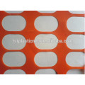 Traffic Usage Orange Safety Mesh